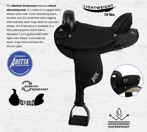 ABETTA ENDURANCE SADDLE 16